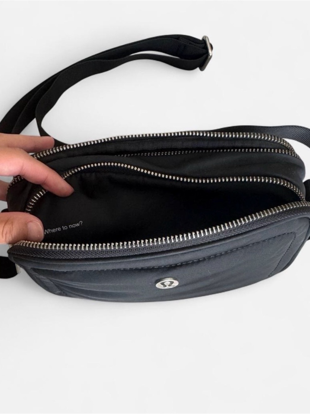 Lululemon Black Crossbody - Picture 3 of 5